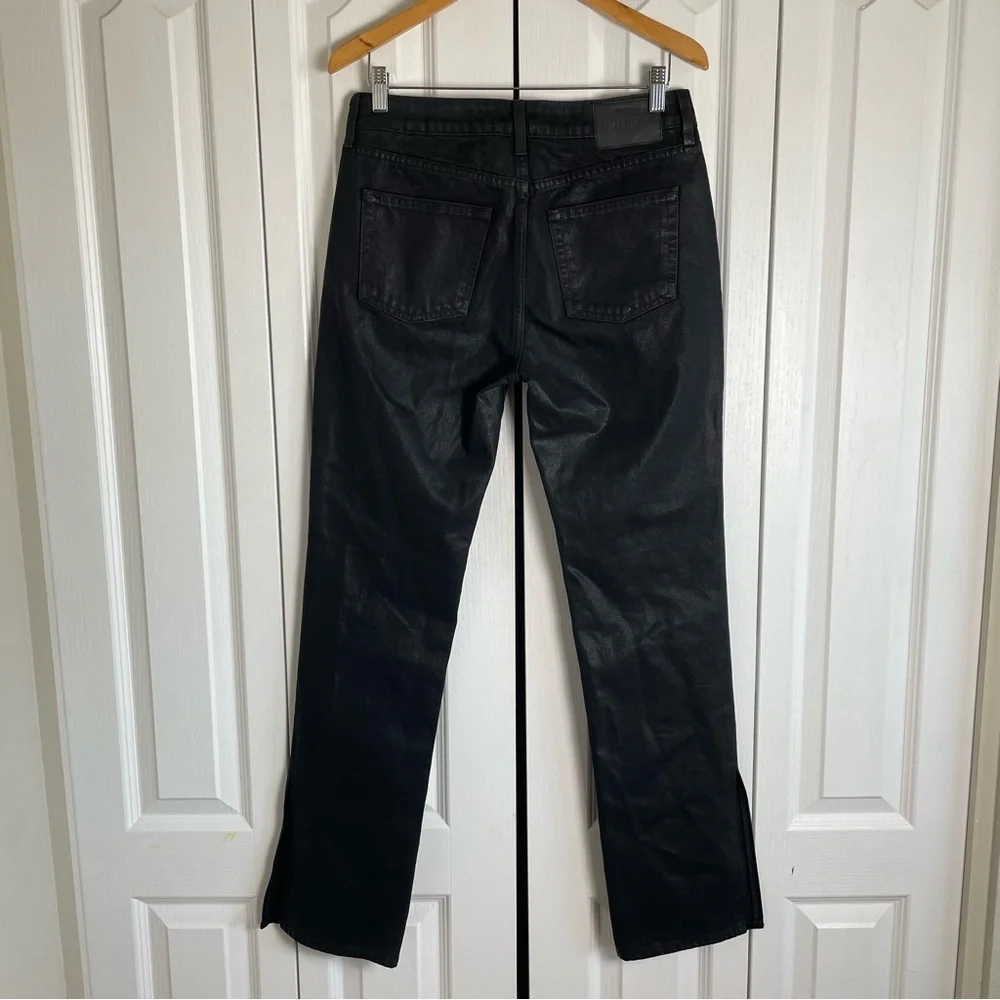 NWOT GRLFRND Hailey Low Rise Slim Boot Jeans Pants Womens 27 in Manhattan Coated - Picture 8 of 16